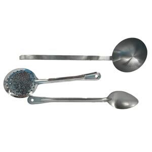 Heavy Duty Kitchen Essentials – Serving Spoon, Ladle & Skimmer